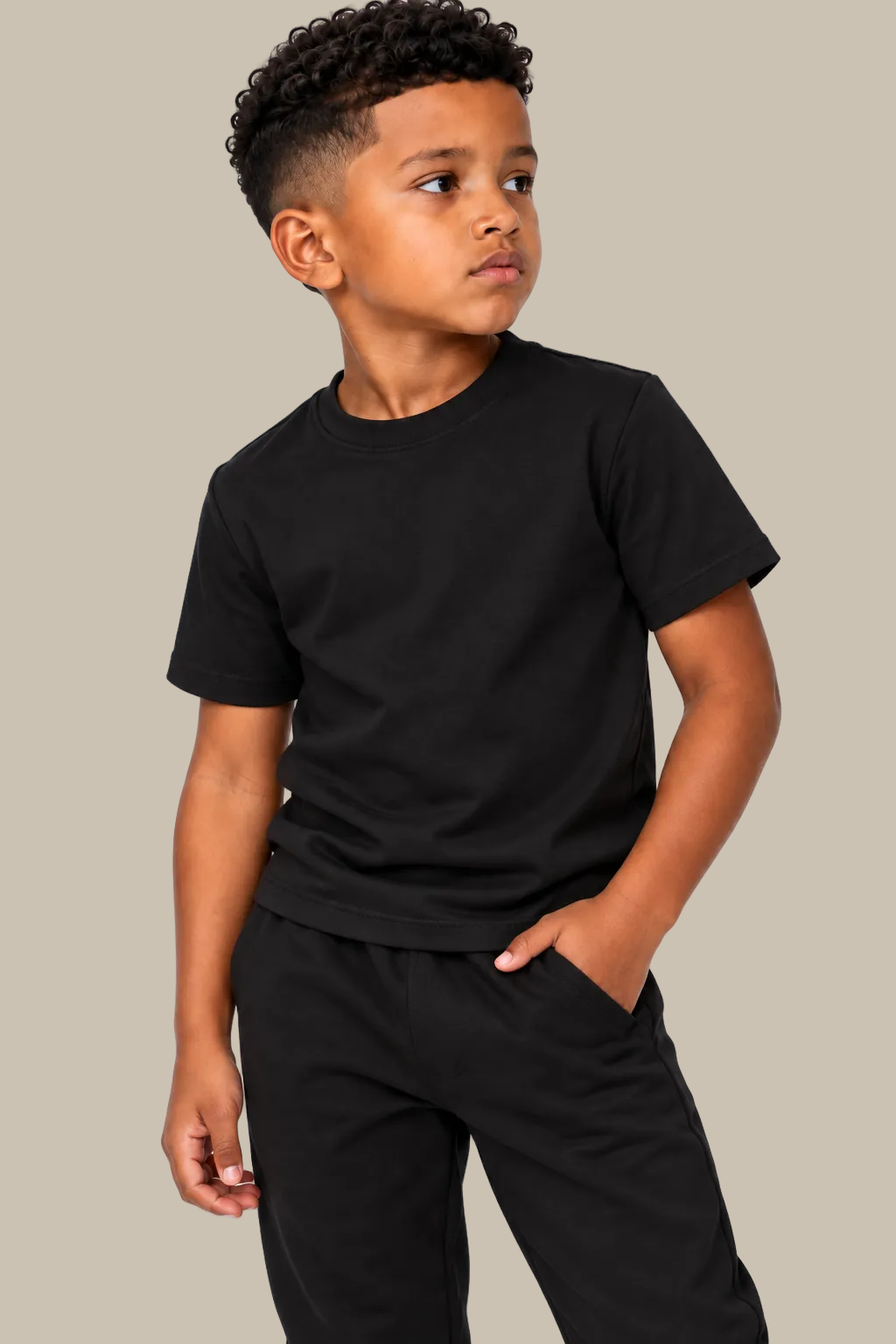 Amari Junior T-SHIRT | BLACK
