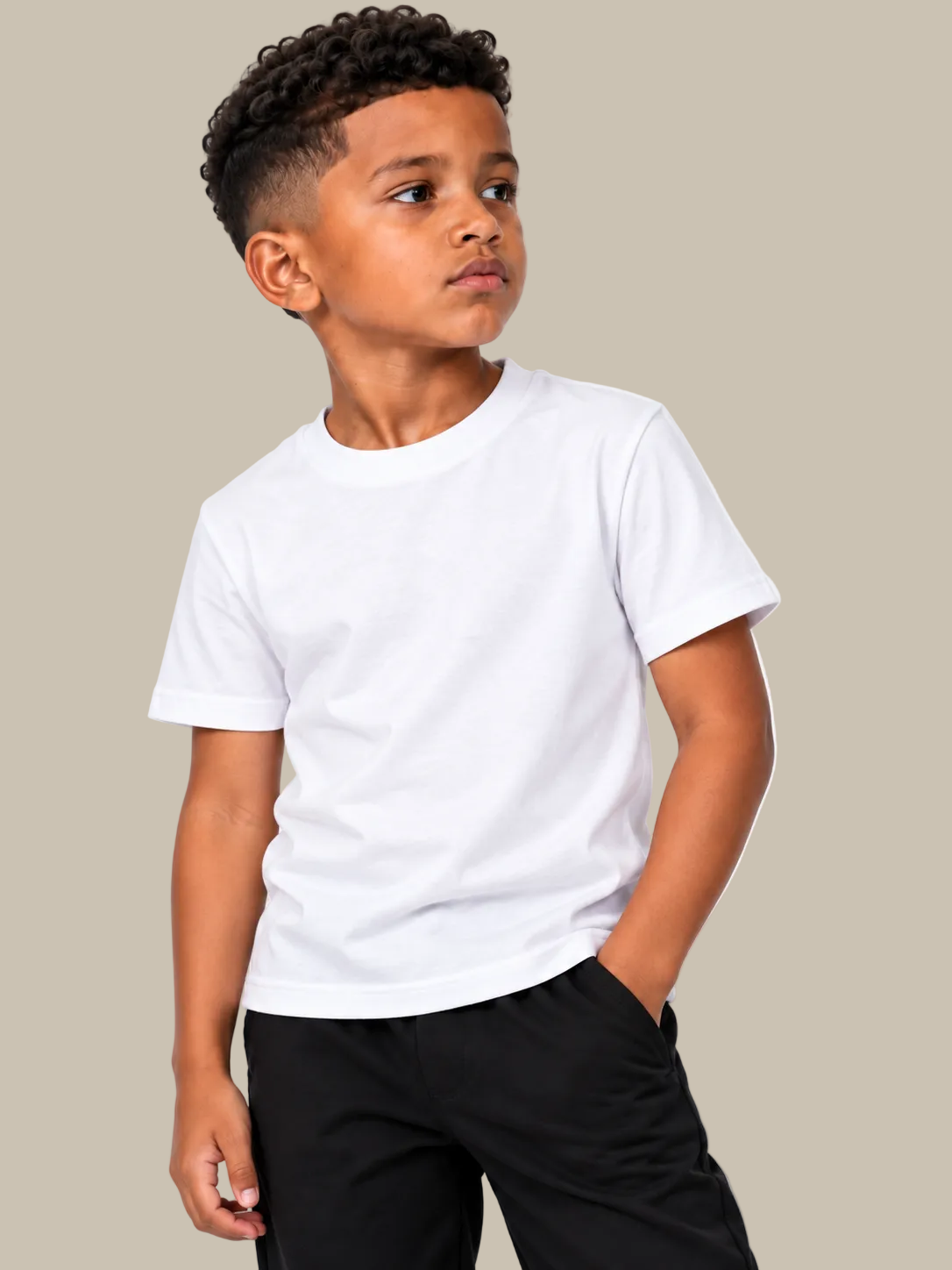 Amari Junior T-SHIRT | WHITE