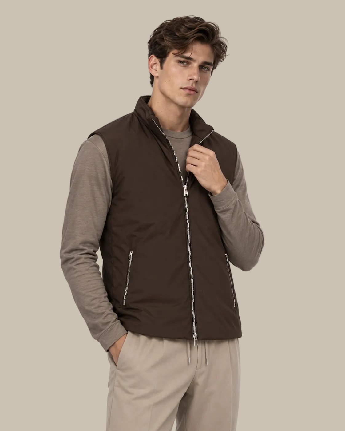 Bodywarmer | brown