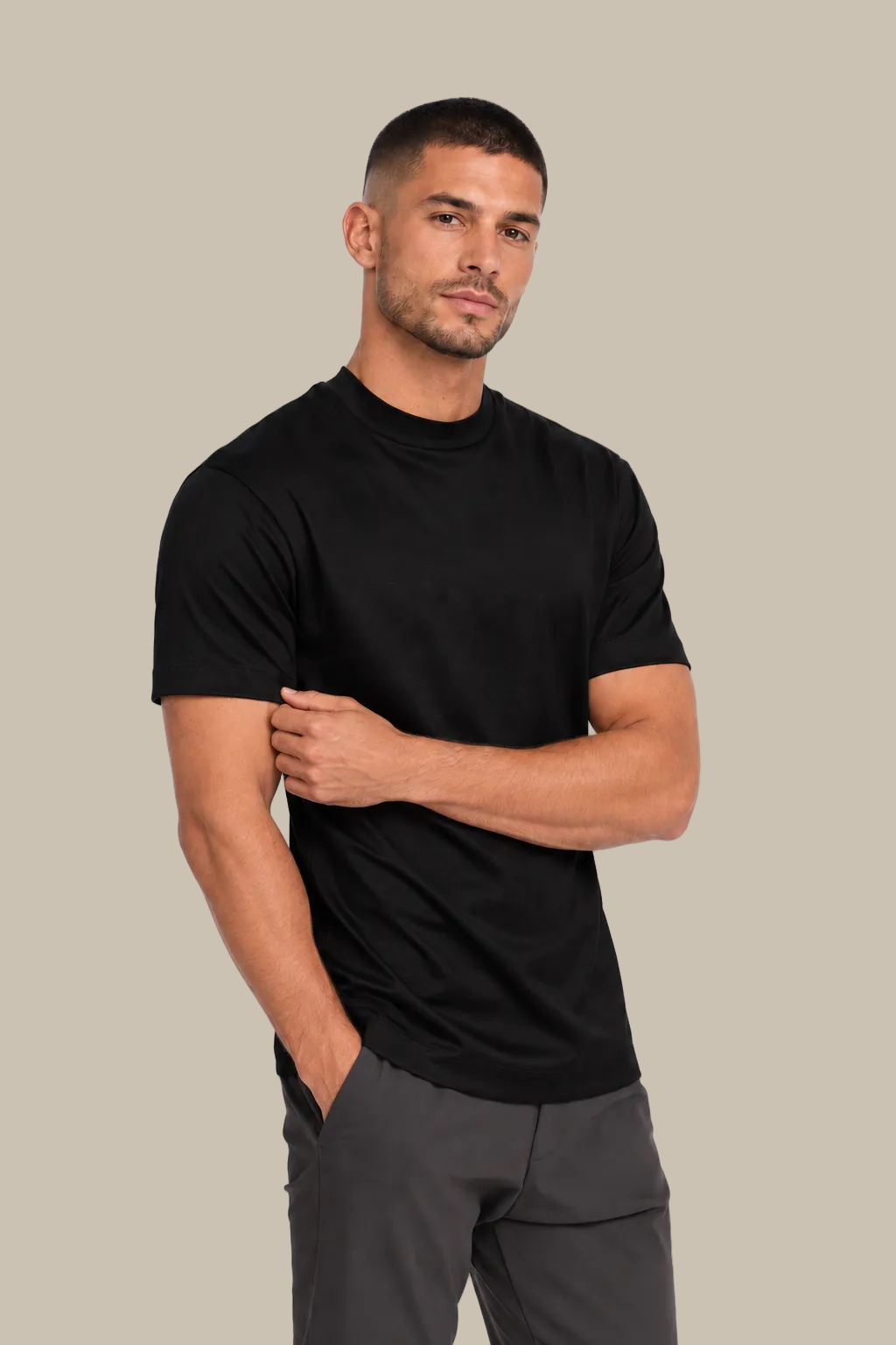 luxe t-shirt |  black