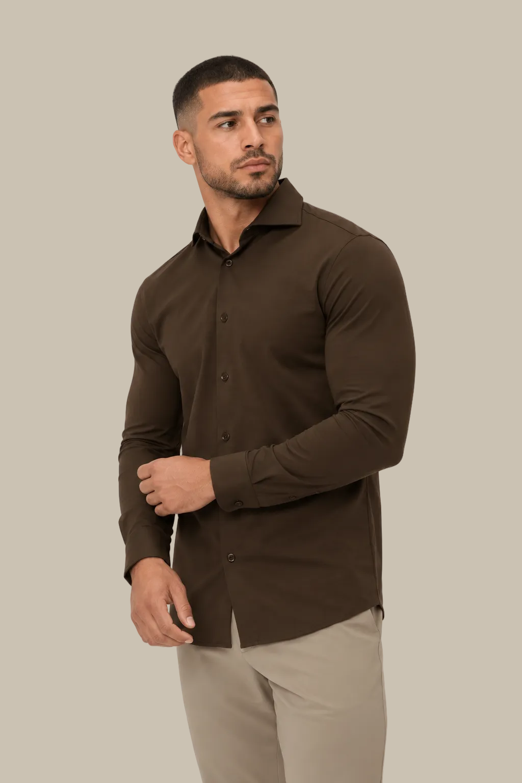 Formal Shirt |  BROWN