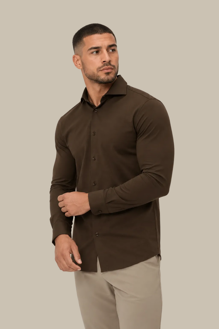 Formal Shirt |  BROWN