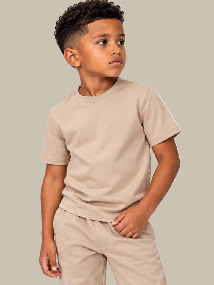 Amari Junior T-SHIRT | BEIGE