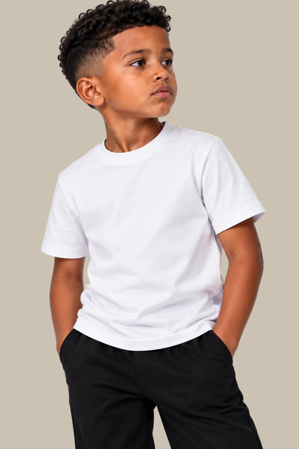 Amari Junior T-SHIRT | WHITE