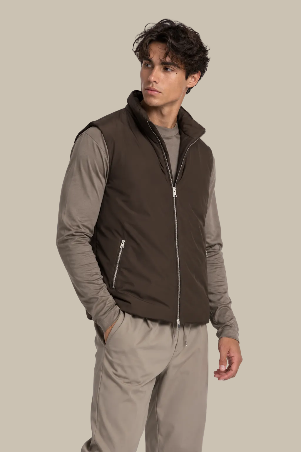 Bodywarmer | brown