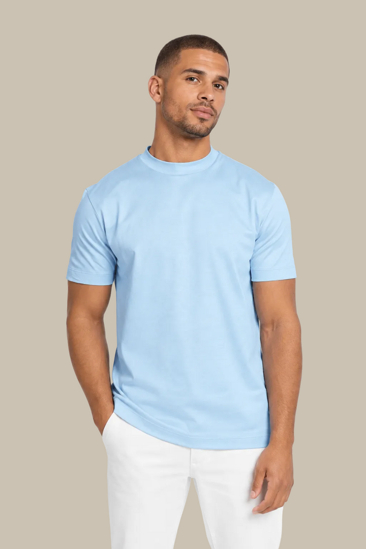 luxe t-shirt | Sky Blue