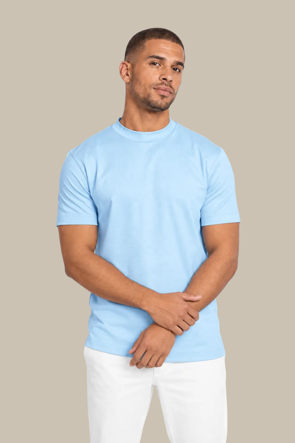 luxe t-shirt | Sky Blue