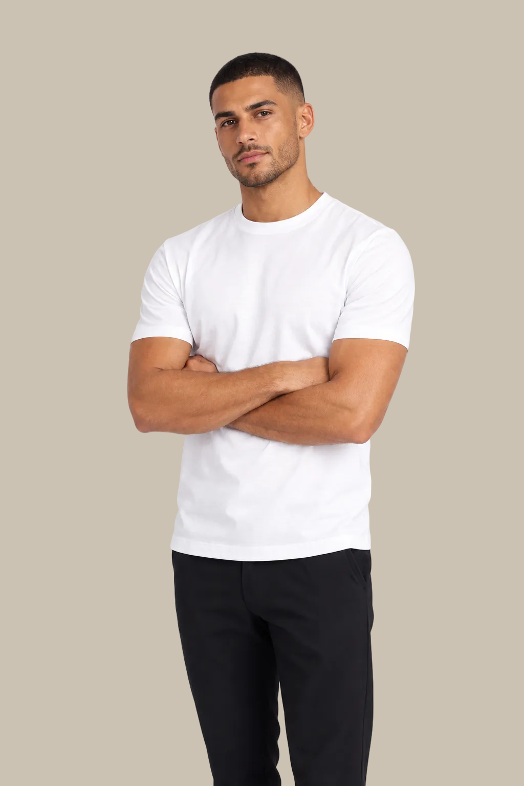 luxe t-shirt |  white