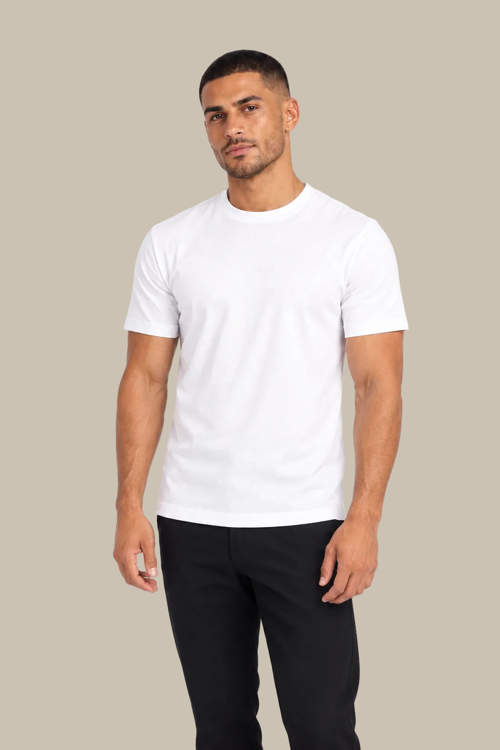luxe t-shirt |  white